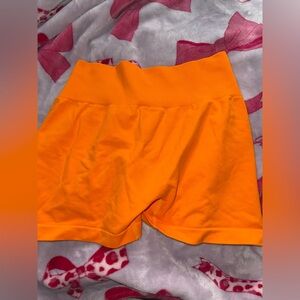 Vibrant Orange Women's Shorts